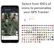 Mini Keychain GPS Tracker Location Finder w/ Speed & Distance Feature
