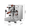PSM05B Semi-automatic special coffee machine E61 brewing head 9bar rotating pump powder hammer 58mm boiler 80-135¬∞C water pump 15Bar external transfo