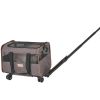 VEVOR Cat Carrier with Wheels, Airline Approved Rolling Pet Carrier with Telescopic Handle and Shoulder Strap