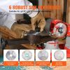 VEVOR Circular Saw Blade Sharpener, 370W 3600RPM Rotary Angle Mill Grinder, Saw Blade Grinding Sharpening Machine with 6 Saw Centerings