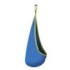VEVOR Kids Pod Swing Seat, Hanging Hammock Chair with LED Lights Strings, Inflatable Cushion