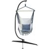 Solid Steel C Hammock Frame Stand