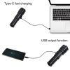 Portable Household Flashlight Rechargeable Torch for Emergency