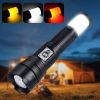 Portable Household Flashlight Rechargeable Torch for Emergency